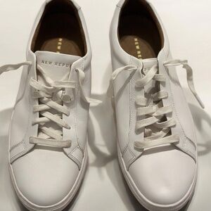 Men's New Republic Kurt White Leather Casual Sneakers Size 10 US
